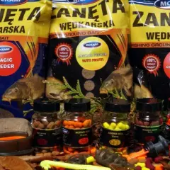 Zanęty specjalistyczne dla feedera - rodzaje i zastosowanie