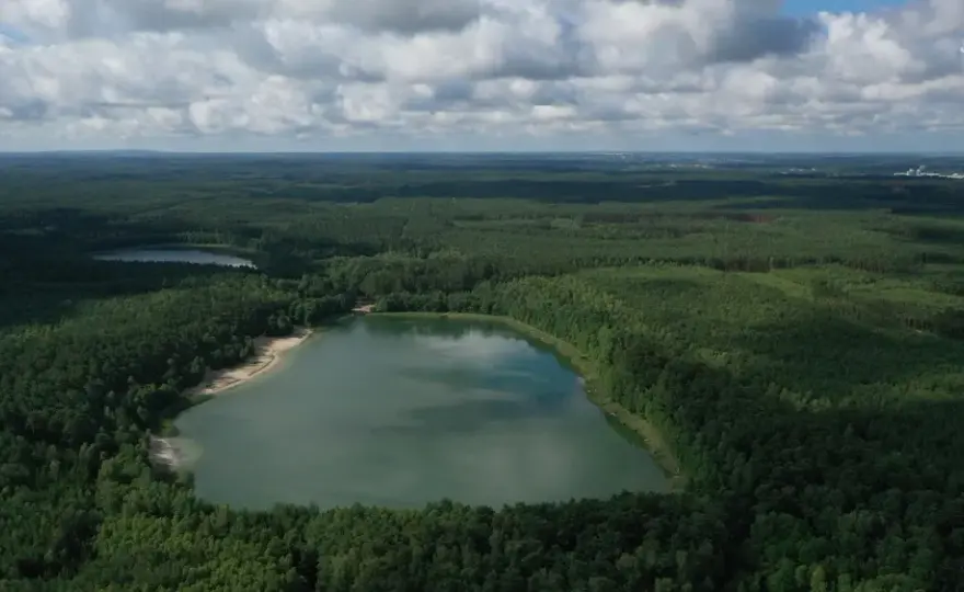 Jezioro Płotki Piła - Najpiękniejsze Jeziorko w Piłe