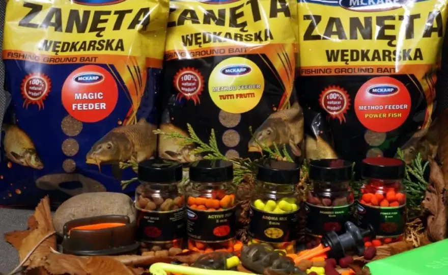 Zanęty specjalistyczne dla feedera - rodzaje i zastosowanie