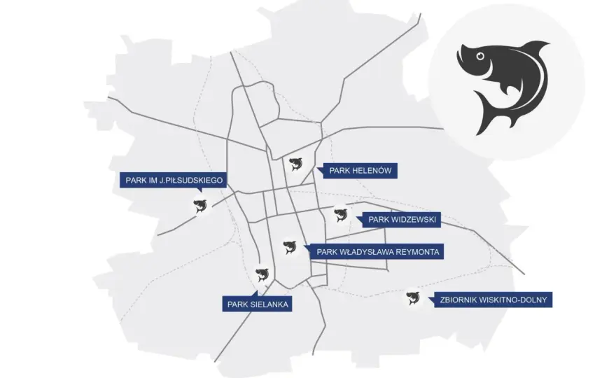Mapa wód PZW - znajdź najlepsze łowiska - PZW Mapa